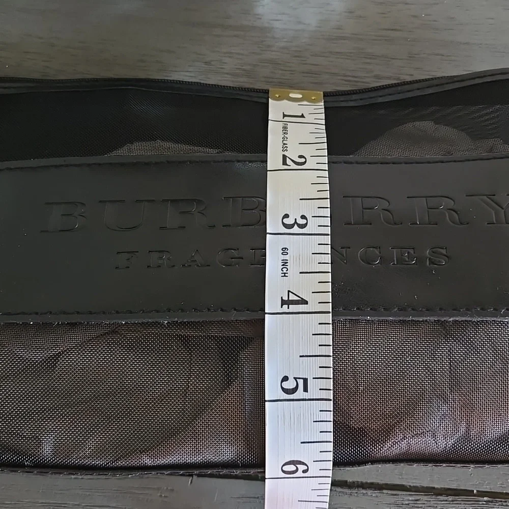 Burberry Mesh Fragrance Makeup Bag Black
